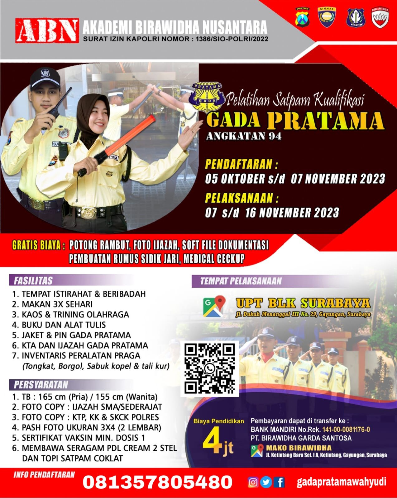 Gada Pratama November 2023 Sidoarjo Surabaya Pasuruan Malang Mojokerto Gresik